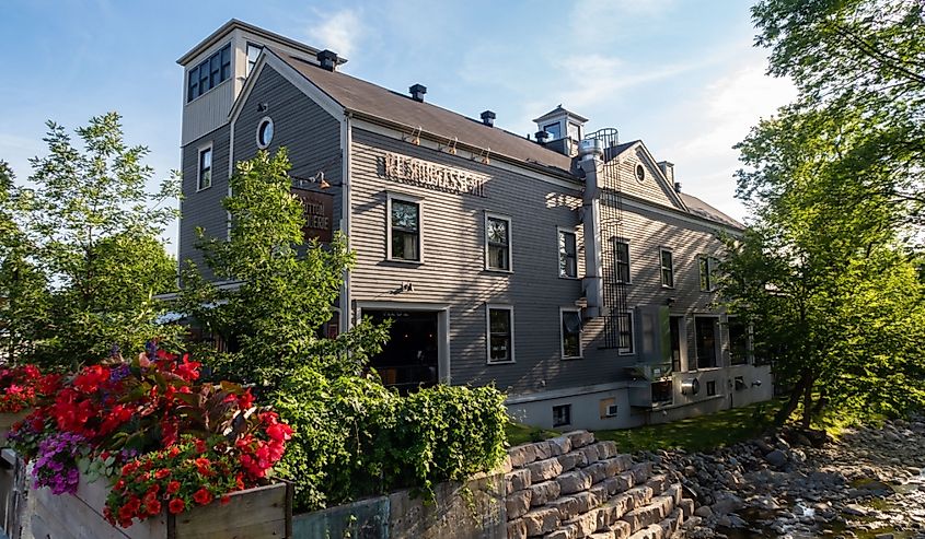 Exterior view of the "Auberge Sutton Brouerie"