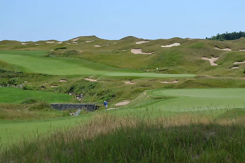 Whistling Straits in Sheboygan, Wisconsin.