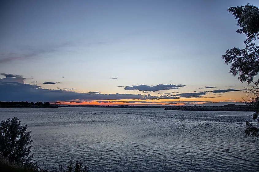 Fort Peck Lake, Montana.
