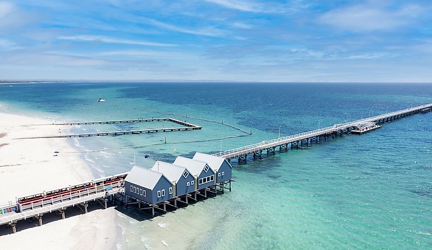 Busselton Jetty near Margaret River, Western Australia