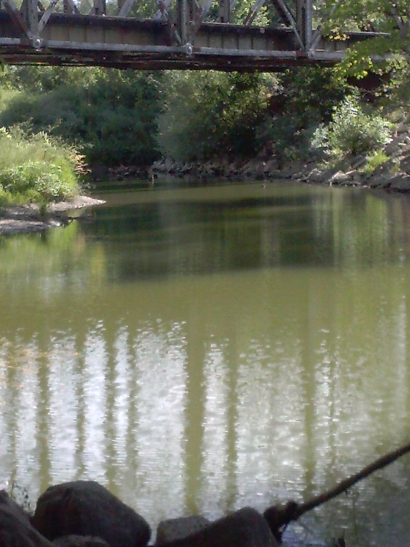 This is the Ogden River, 12th st. just east of 1900 west.