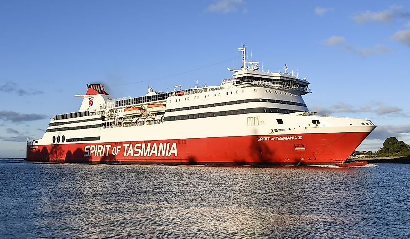 Spirit of Tasmania in Devonport, Tasmania