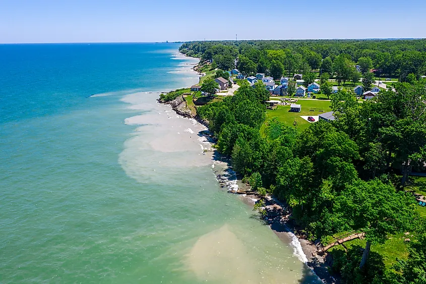 Lake Erie, Ohio.