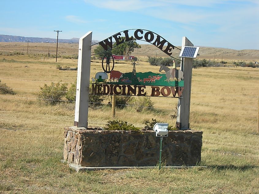 Welcome to Medicine Bow, Wyoming