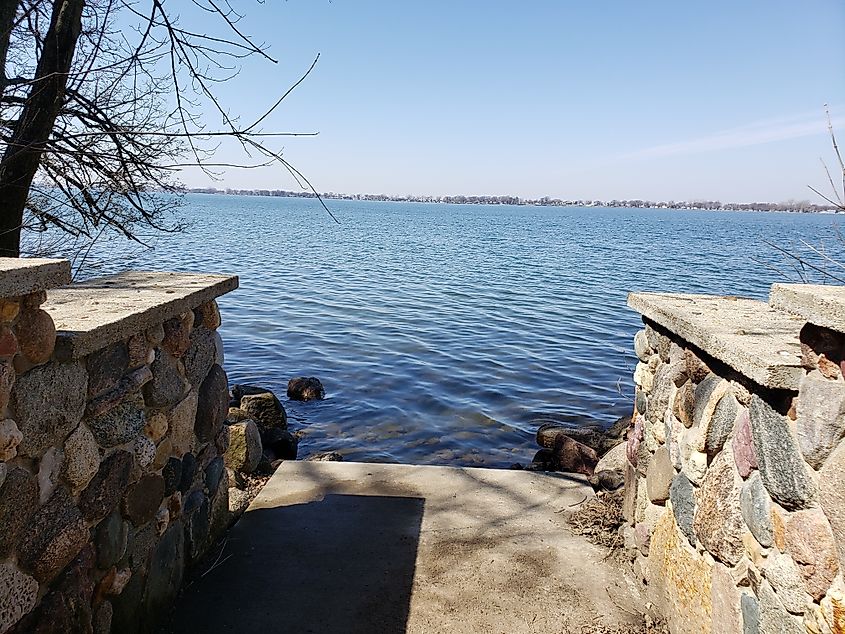 Lost Island Lake, near Spencer, Iowa.