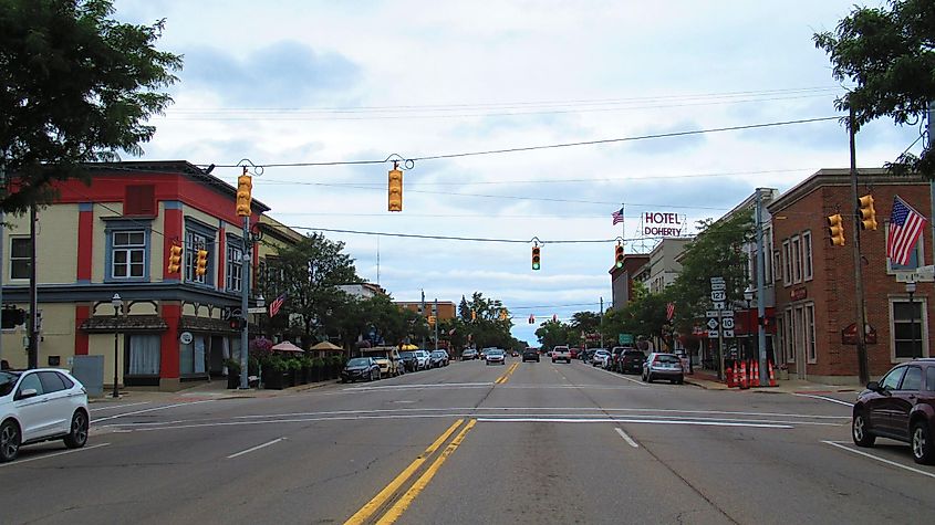 Clare, Michigan.