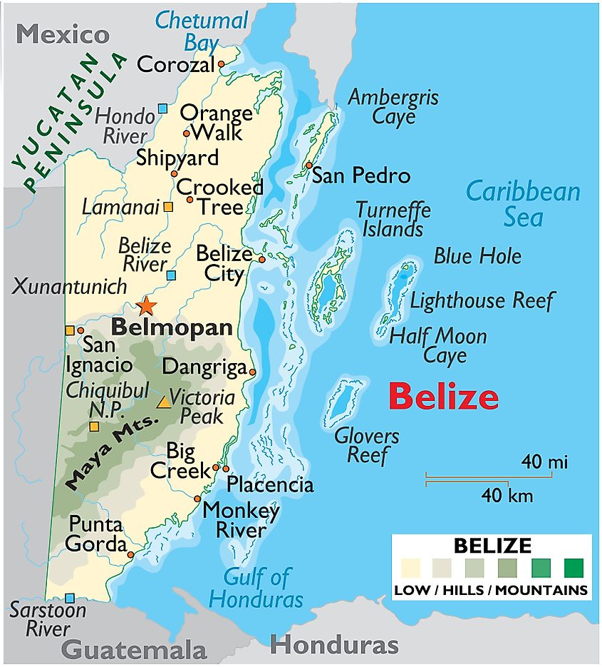 Belize Maps & Facts - World Atlas