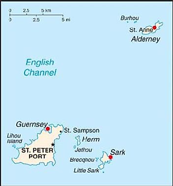 Channel Islands Latitude Longitude and Relative Location Hemisphere