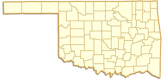 Oklahoma County Map