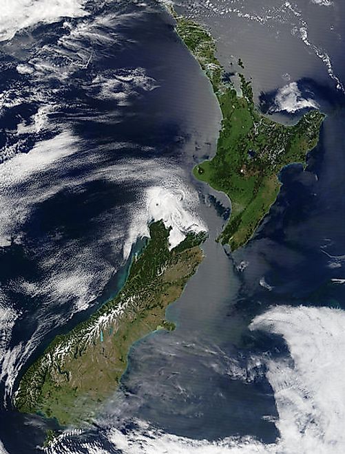 New Zealand From Space