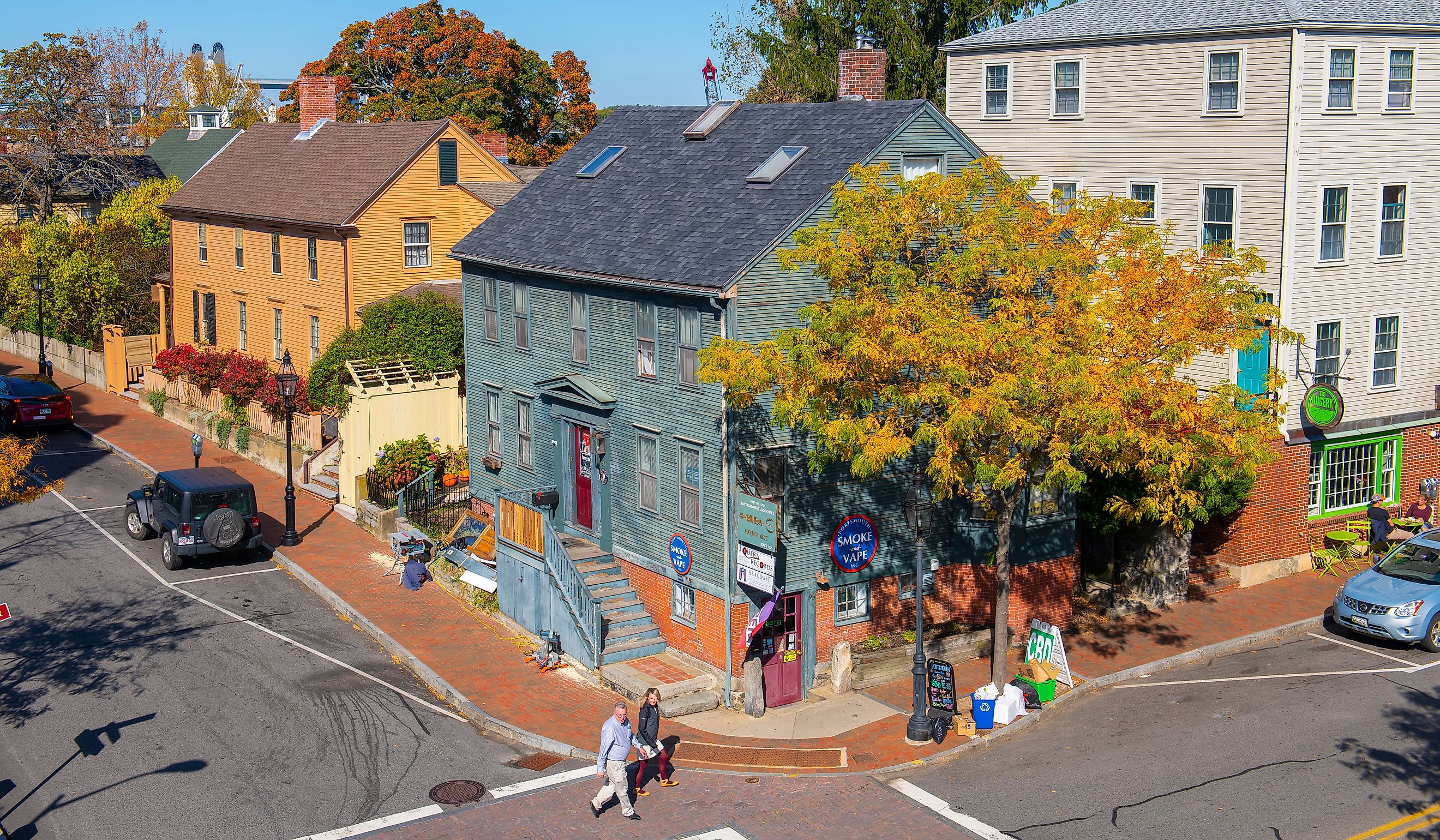 Portsmouth, New Hampshire. Editorial credit: Wangkun Jia / Shutterstock.com 