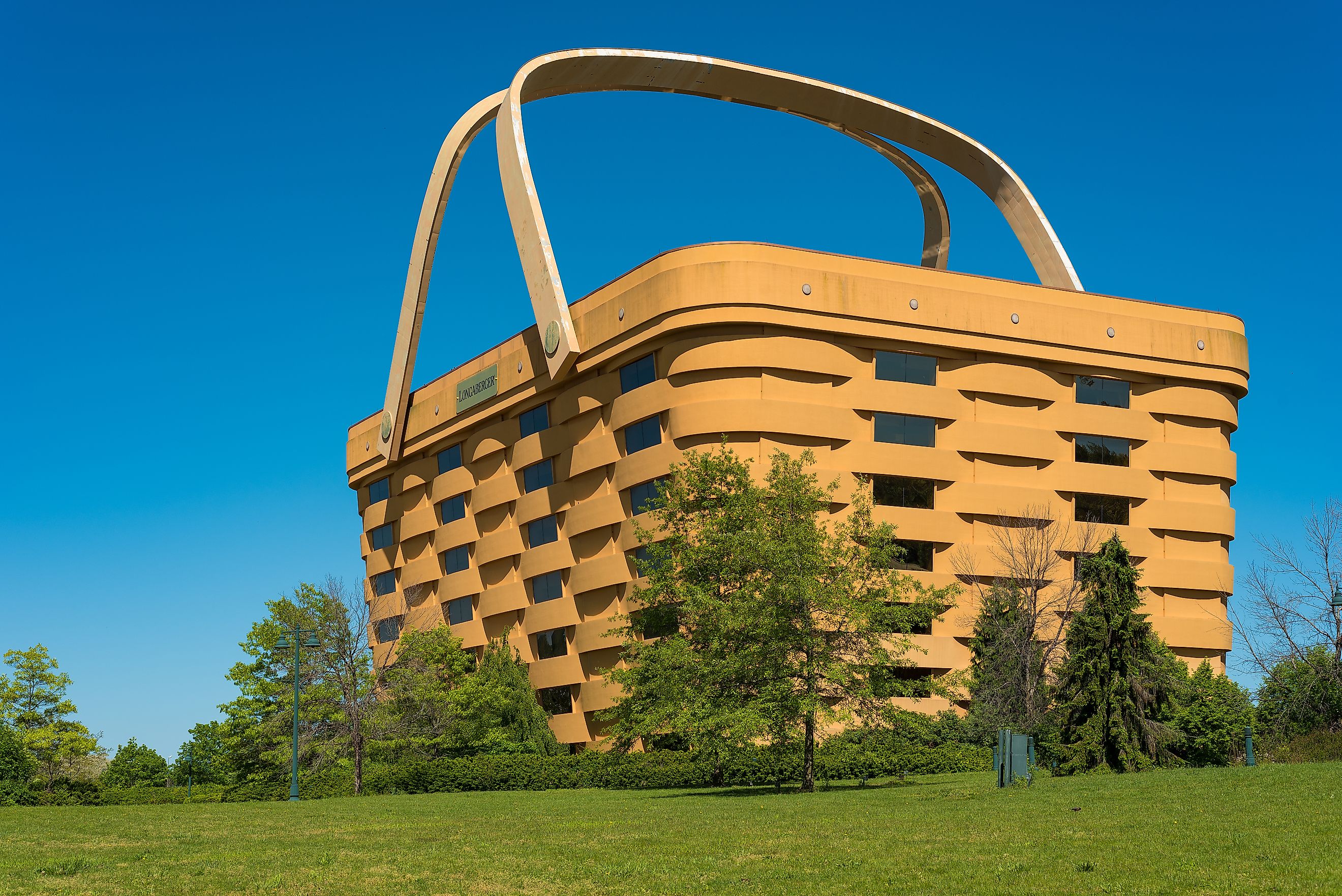 The Basket Building in Ohio. Editorial credit: Kenneth Sponsler / Shutterstock.com