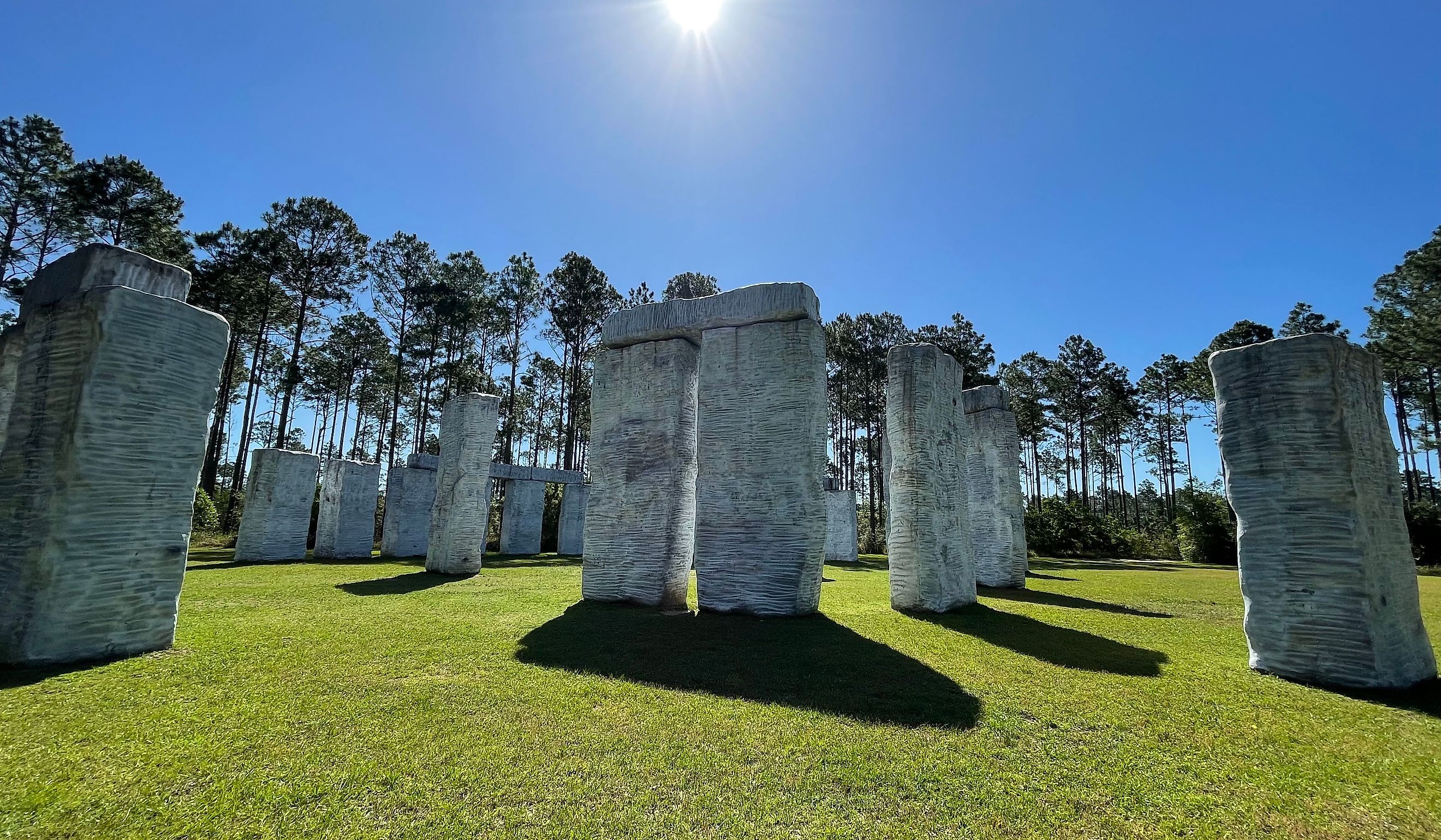 Bamahenge, a hidden treasure in Elberta, Alabama. 