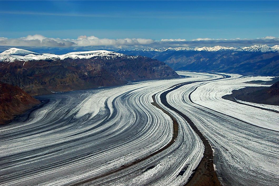 Which Is The Largest Glacier In North America? - WorldAtlas