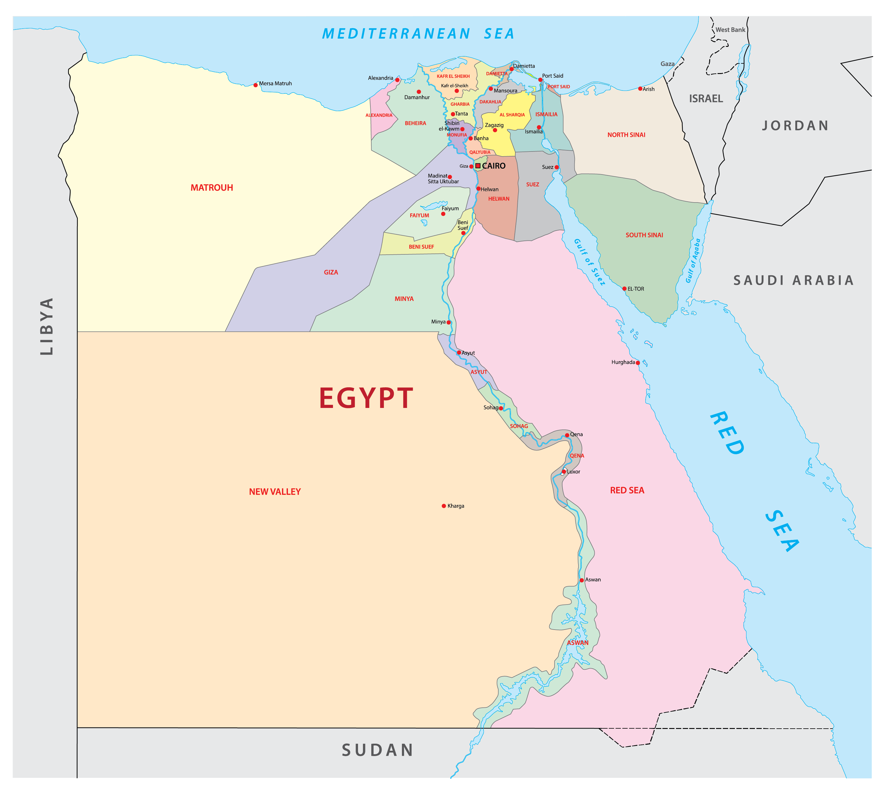 Egypt Maps & Facts - World Atlas