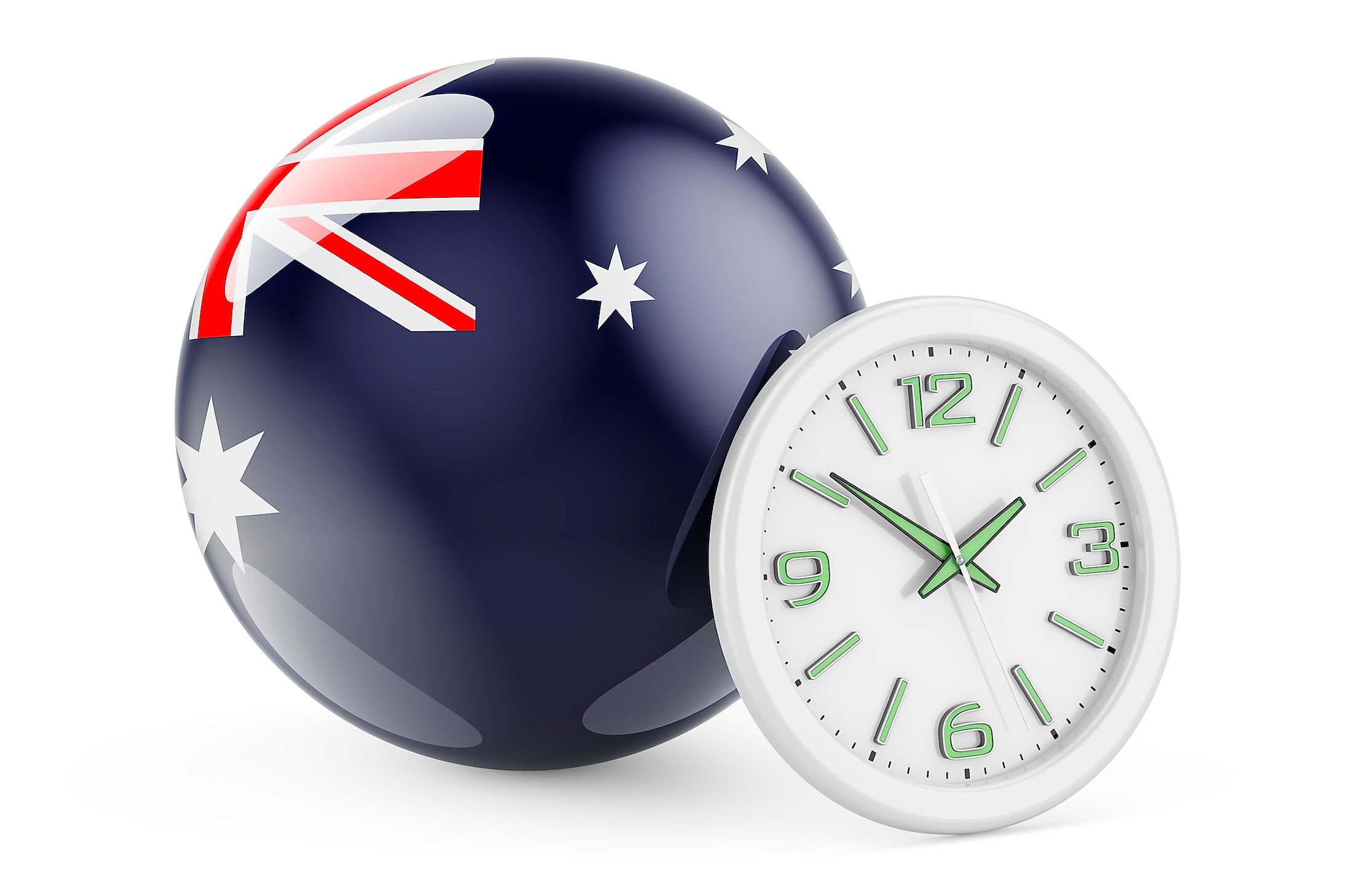 Time Zones Australia - WorldAtlas
