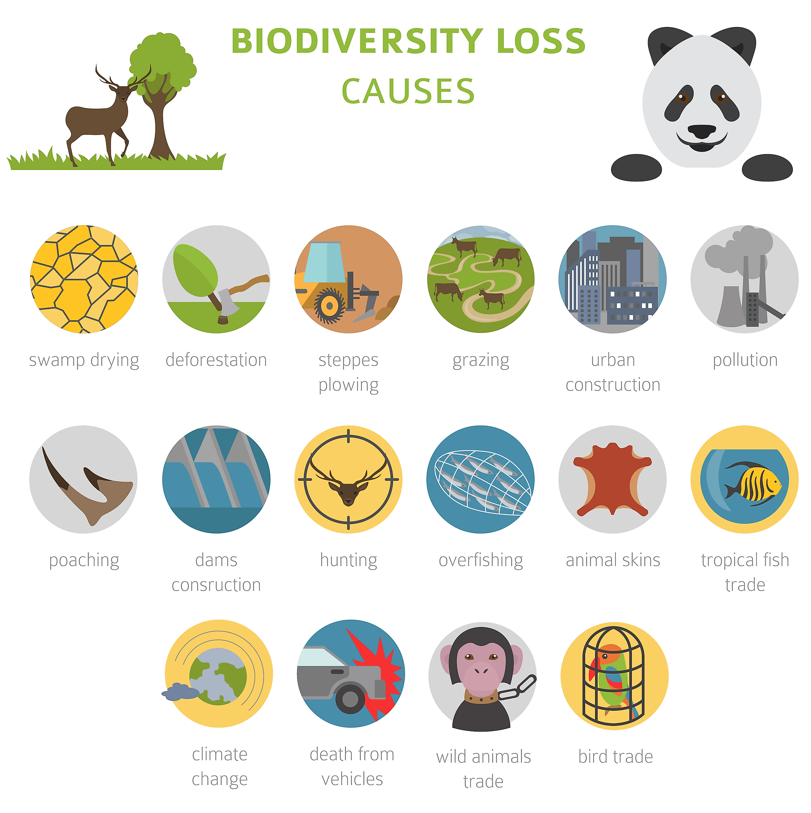 Causes Of Biodiversity Loss 