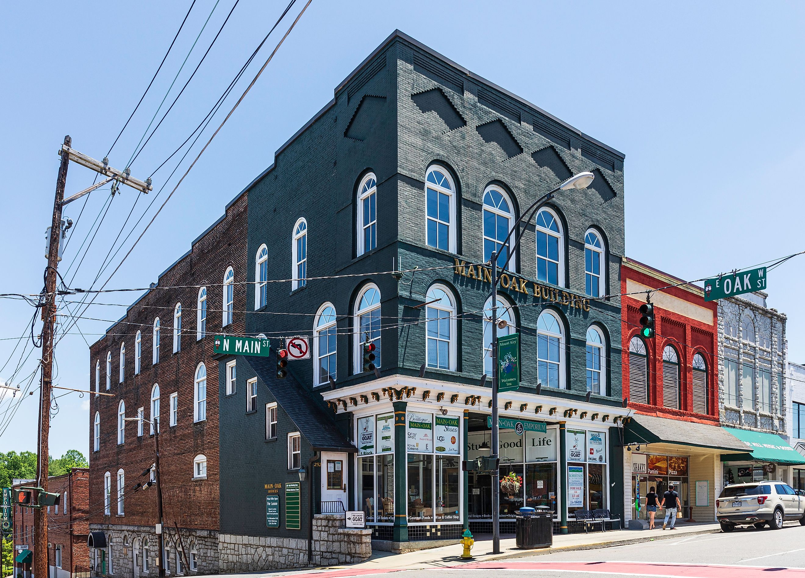 The Main-Oak Building Emporium, Mt. Airy, North Carolina, via J. Michael Jones