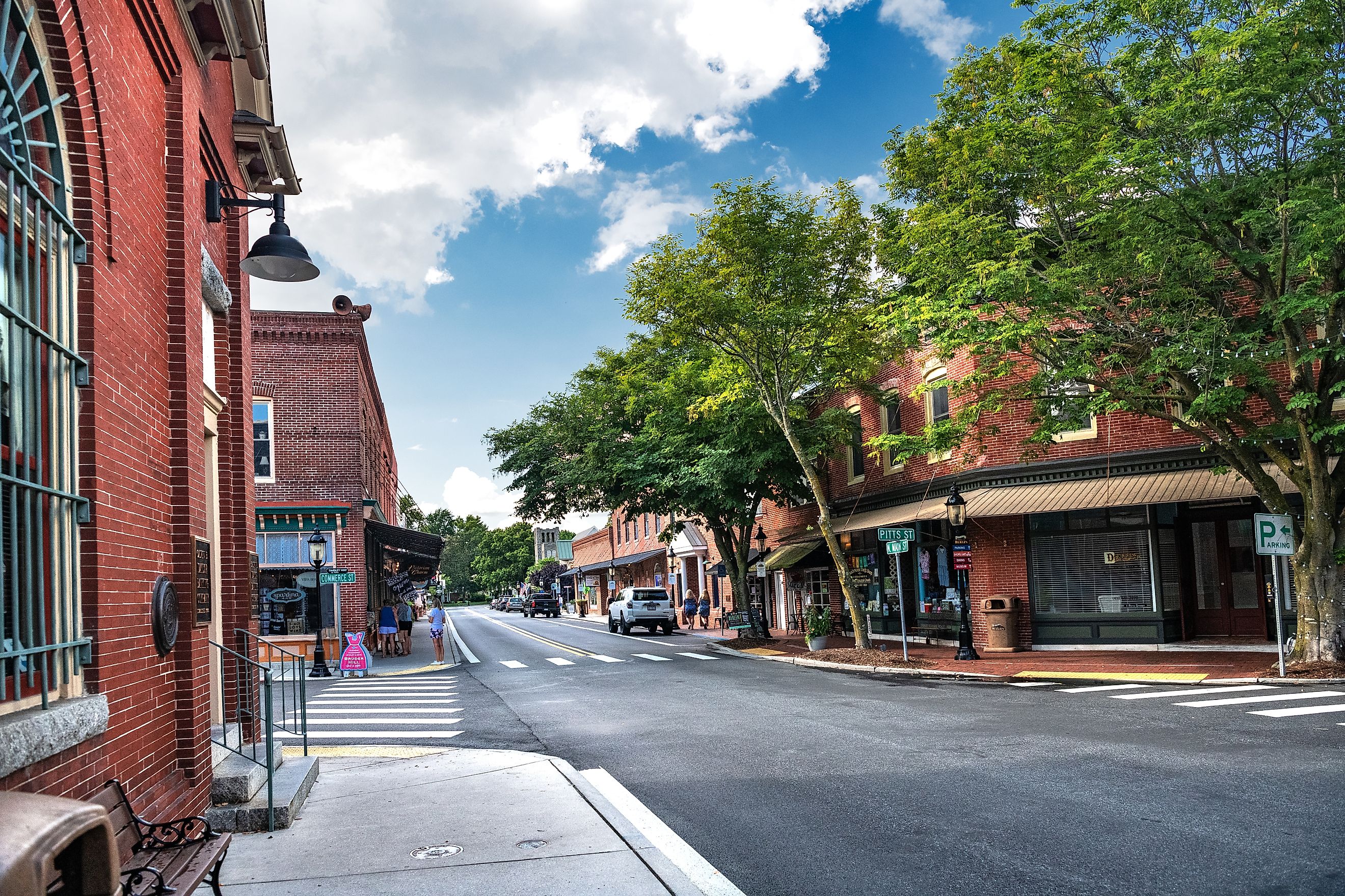 Berlin, Maryland: Historic downtown. Editorial credit: Kosoff / Shutterstock.com