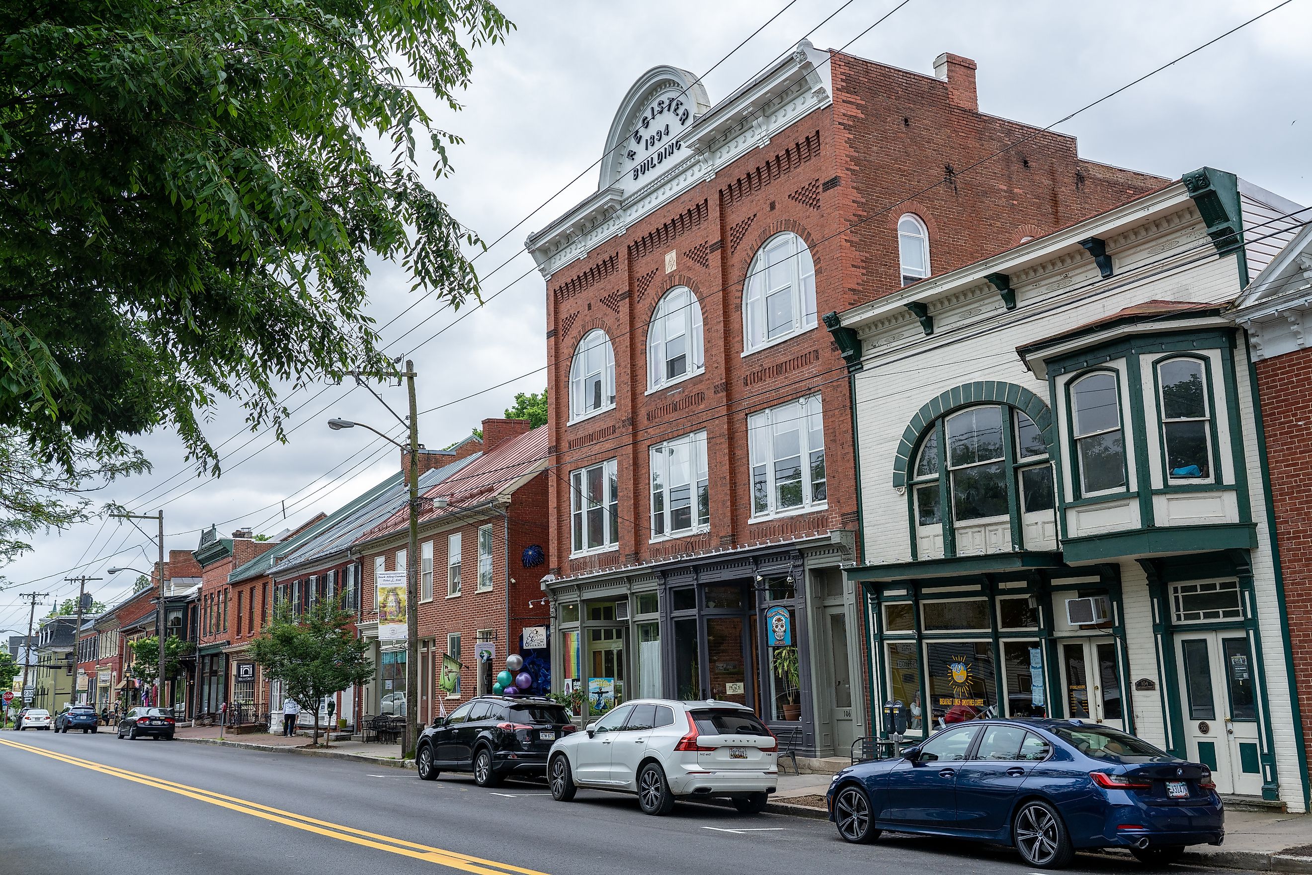 Main Street in Shepherdstown, West Virginia. Editorial credit: Kyle J Little / Shutterstock.com