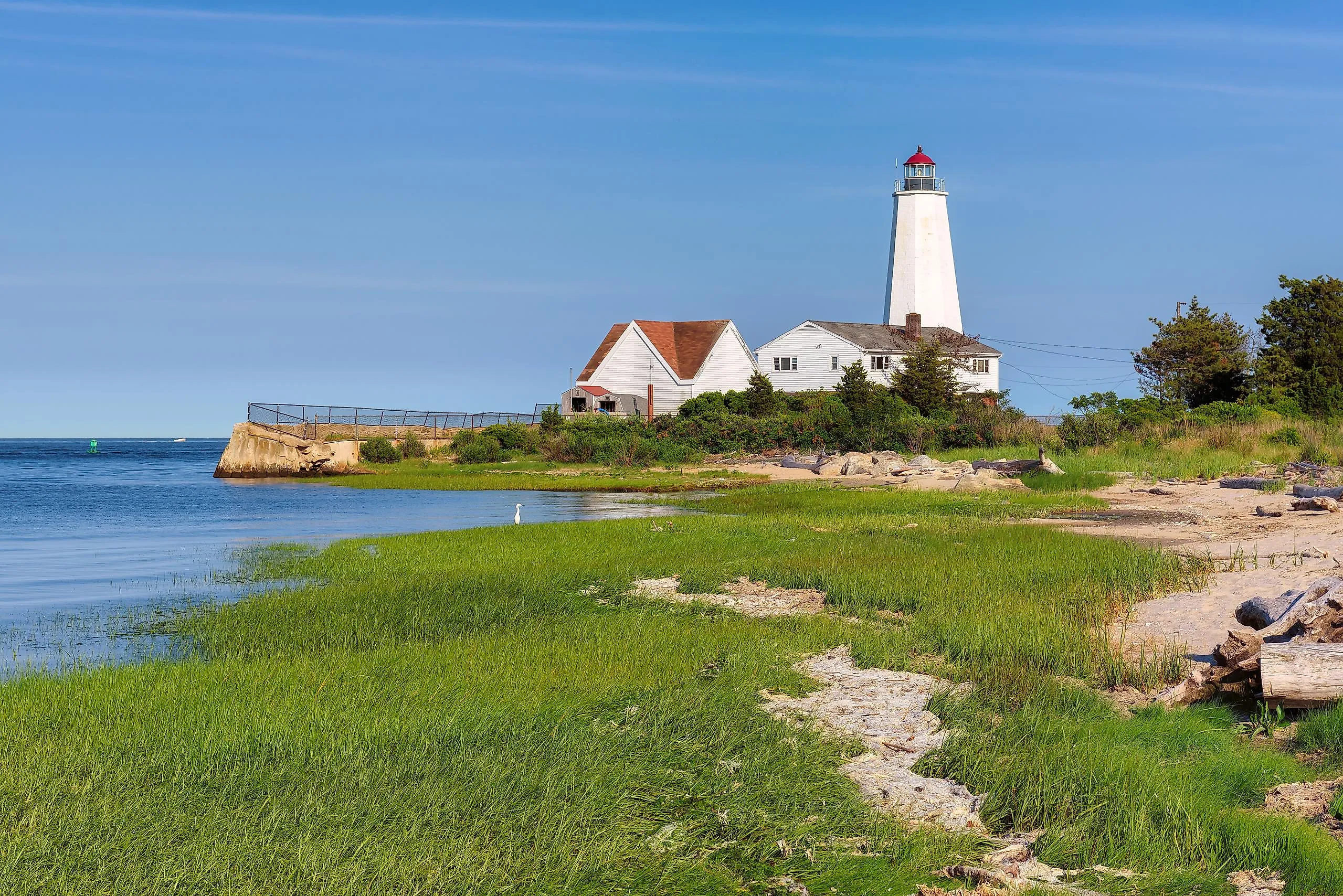 Lynde Point Lighthouse, Old Saybrook, Connecticut.