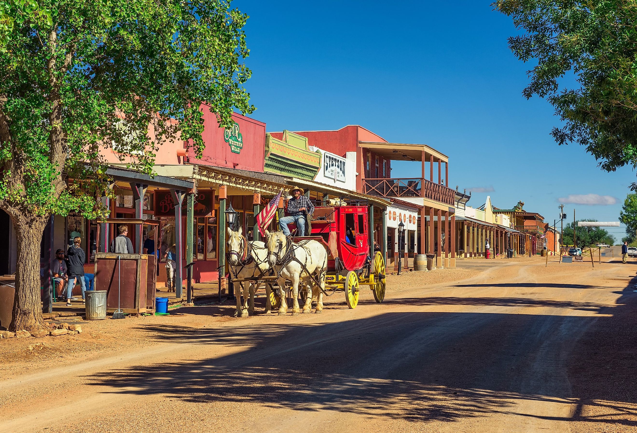 Historic streets of Tombstone, Arizona. Image credit Nick Fox via Shutterstock