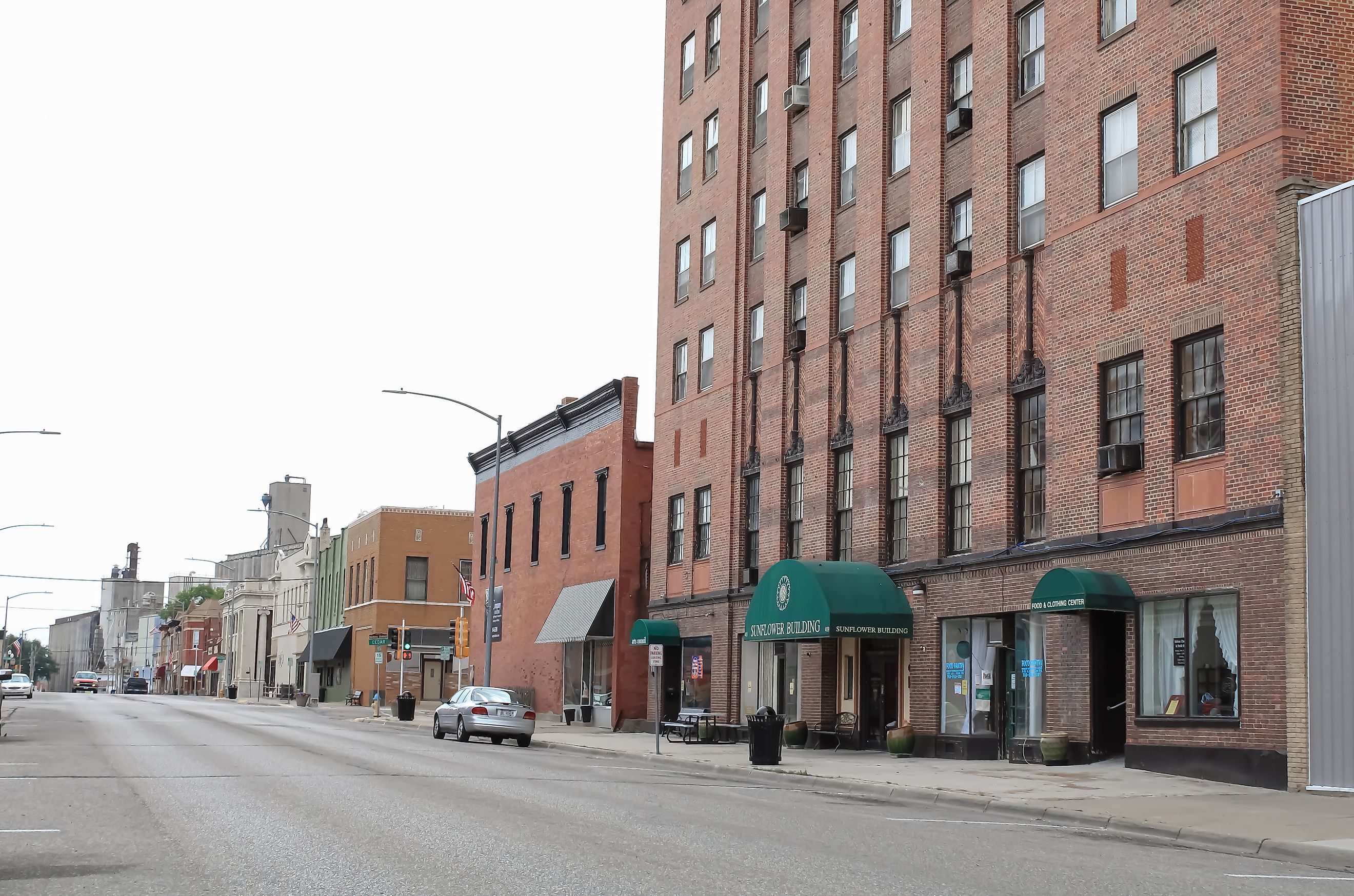 Historic buildings along main street in Abilene, Kansas. Editorial credit: Sabrina Janelle Gordon / Shutterstock.com