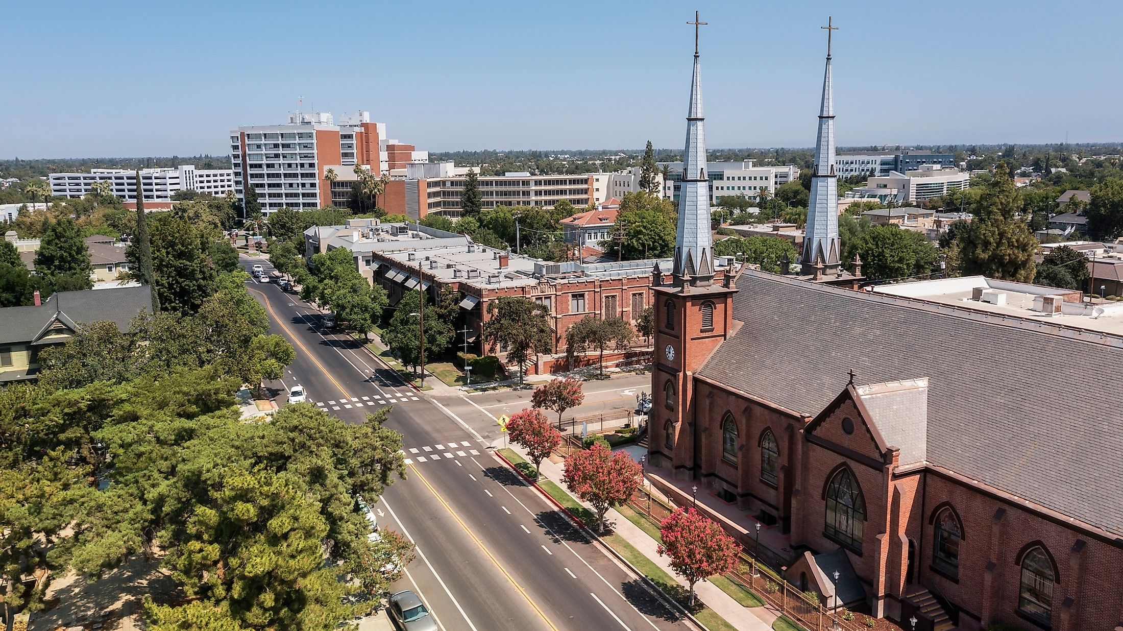 Fresno California WorldAtlas