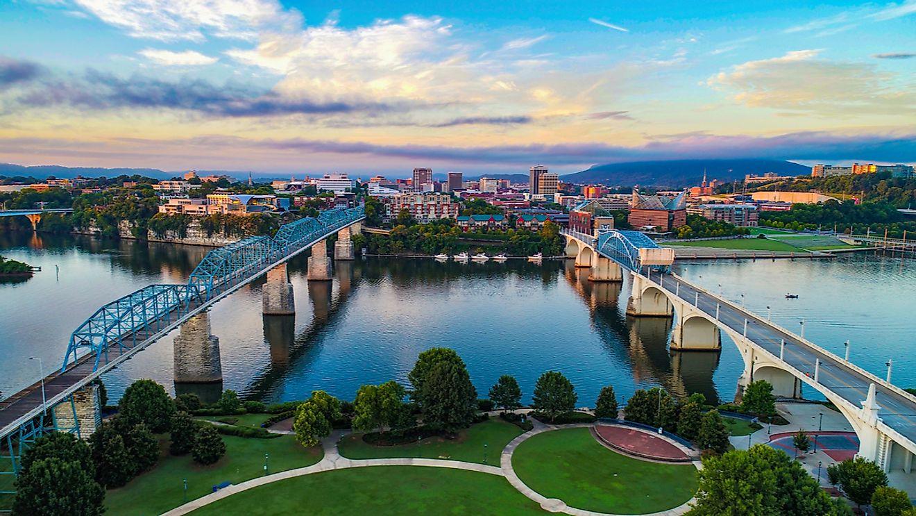The Biggest Cities In Tennessee WorldAtlas
