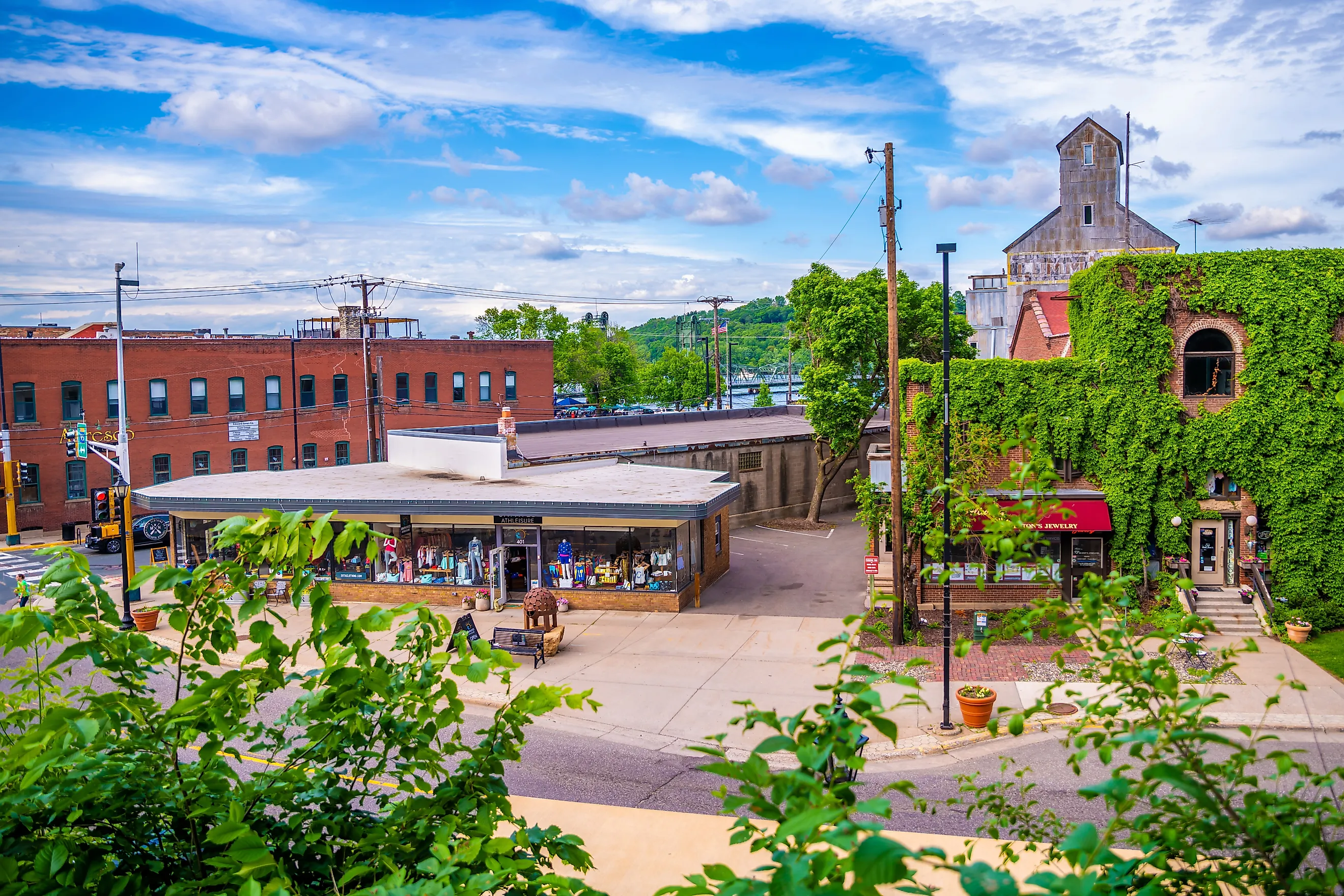 The very beautiful town of Stillwater, Minnesota. (Editorial credit: Cavan-Images / Shutterstock.com)