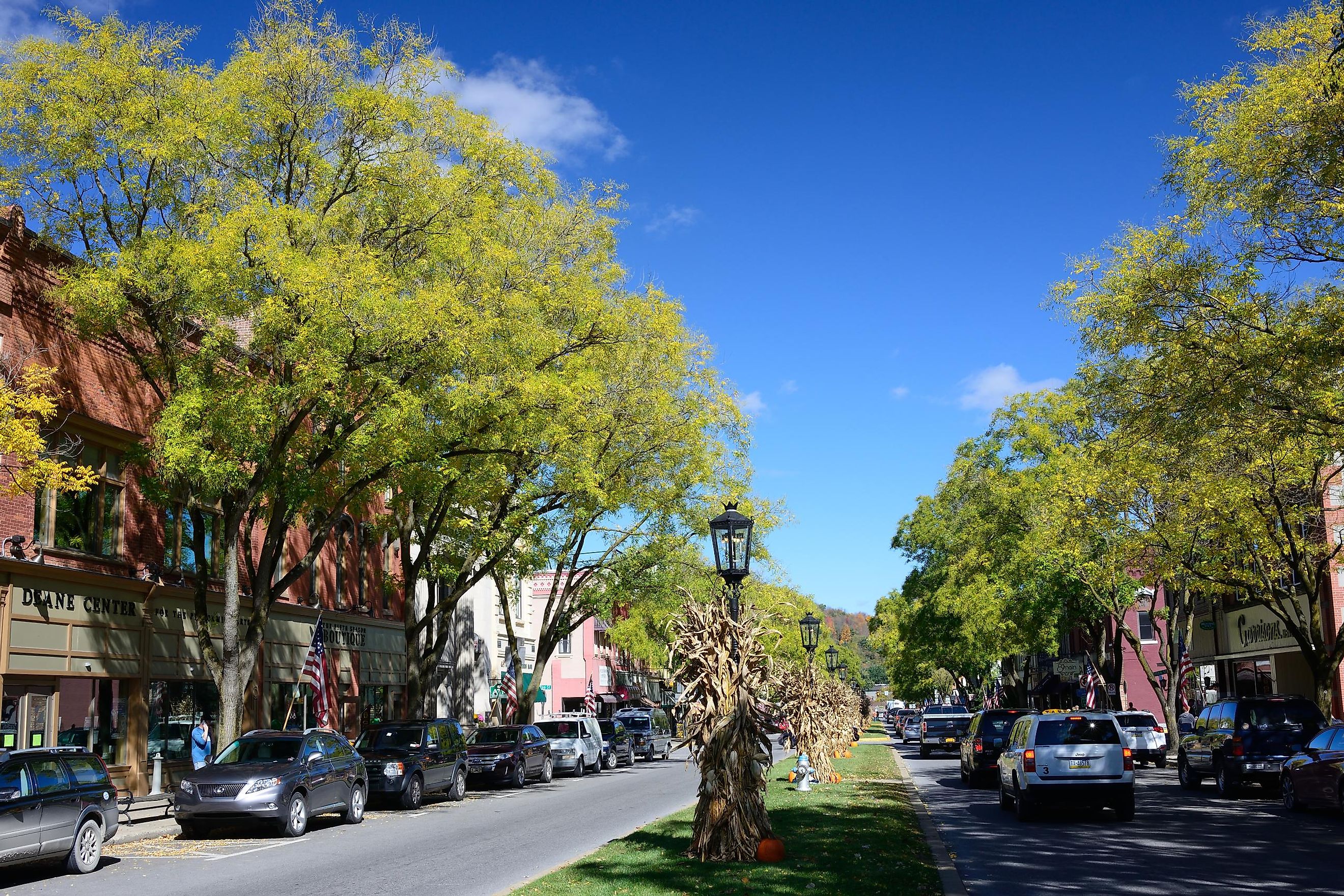 Main Street in Wellsboro, Pennsylvania, via aimintang / iStock.com