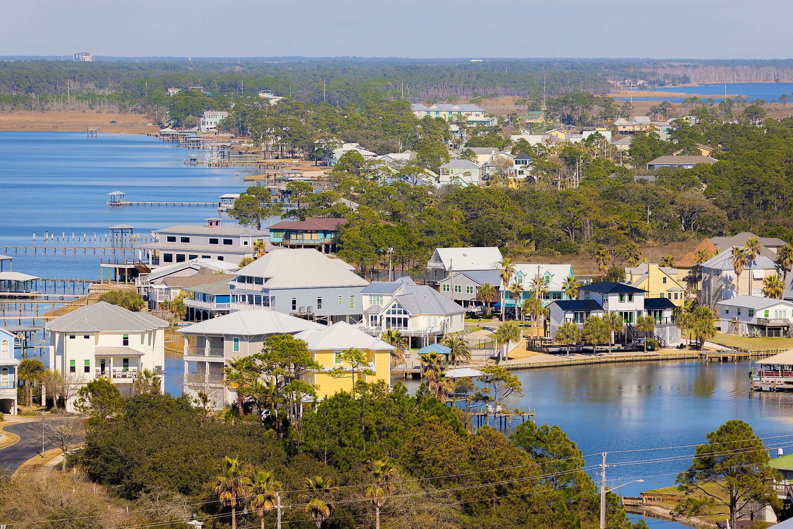 A view of Gulf Shores, Alabama.