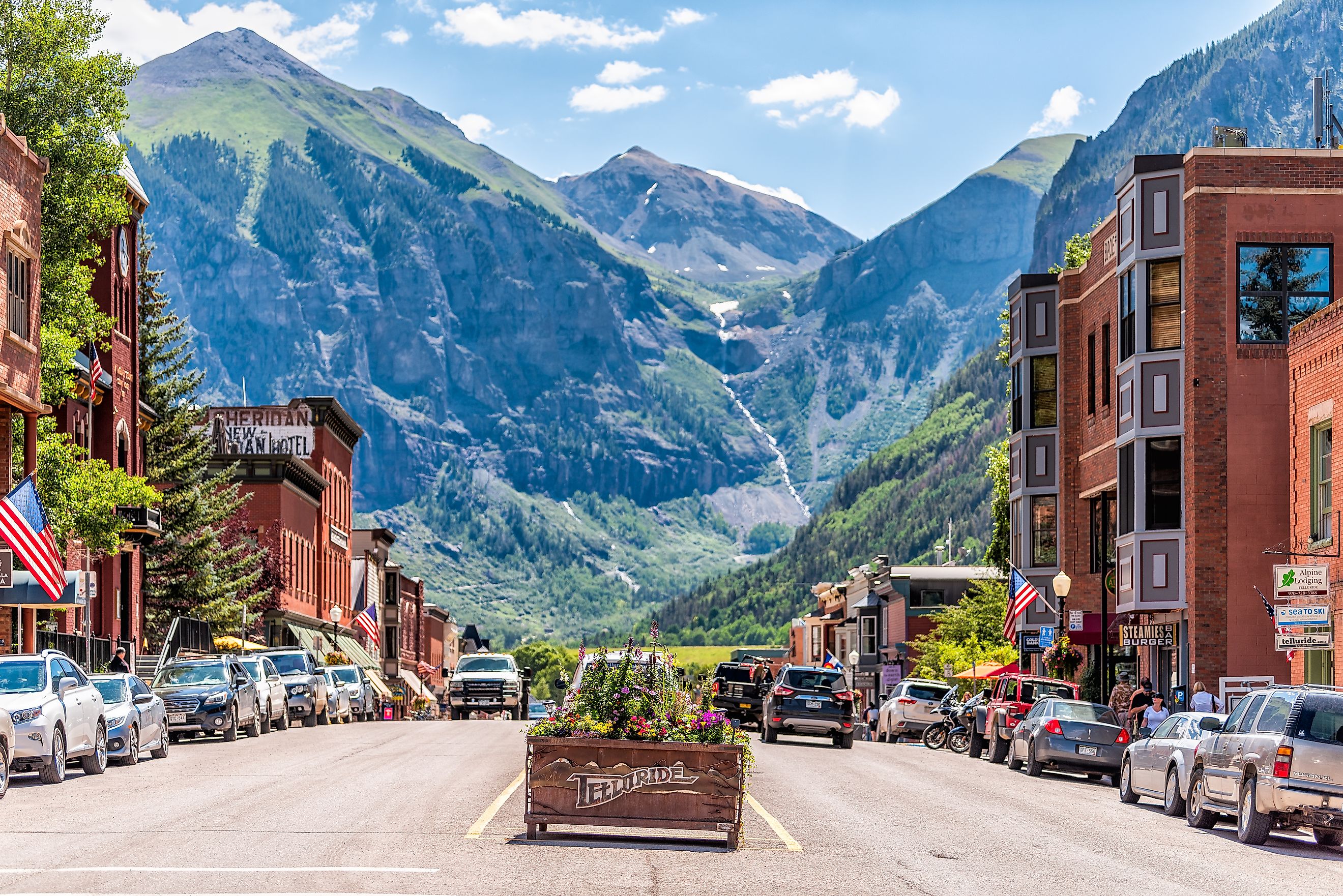 The beautiful town of Telluride, Colorado. Editorial credit: Kristi Blokhin / Shutterstock.com.