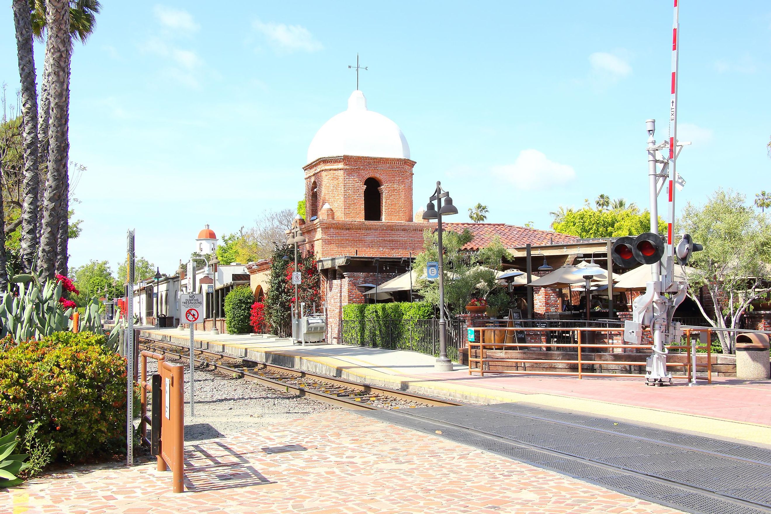 Train Station, City of San Juan Capistrano in southern california