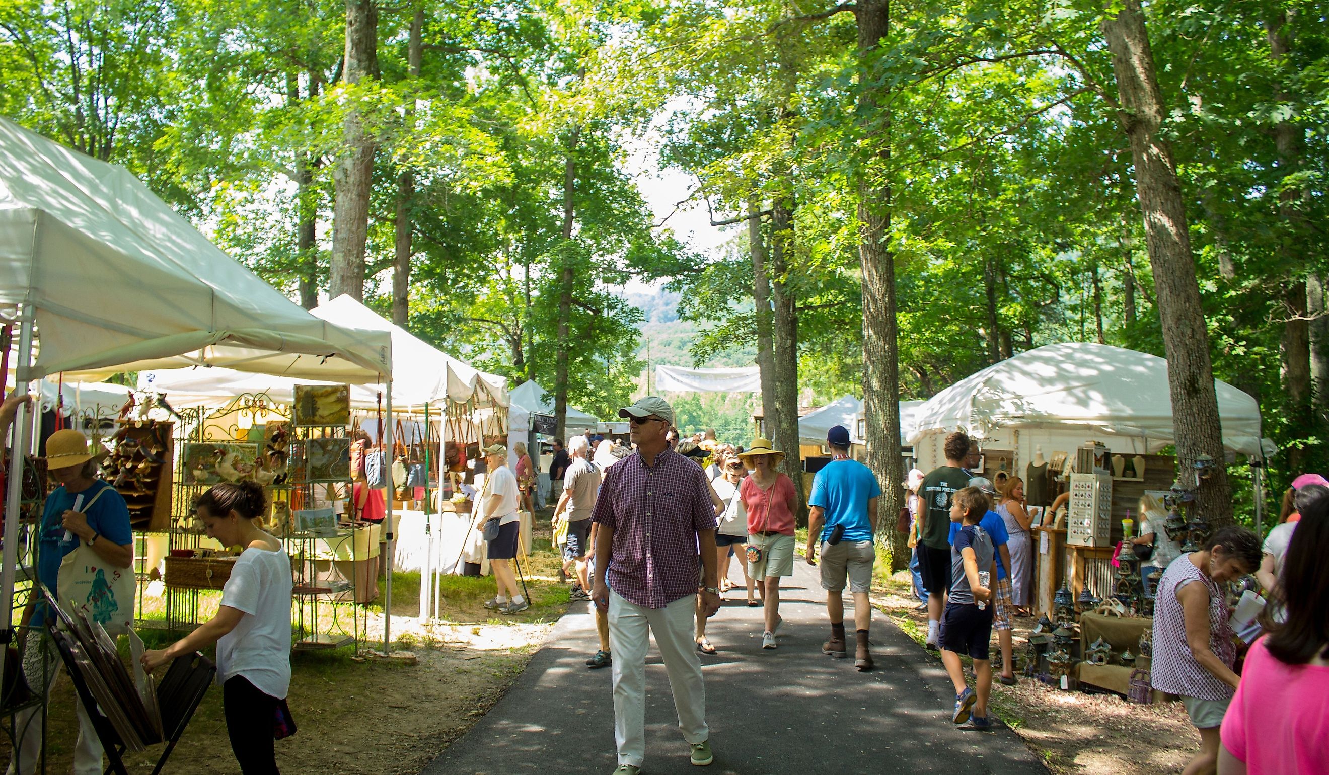 Berea Crafts festival. Editorial credit: Stephen Nwaloziri / Shutterstock.com