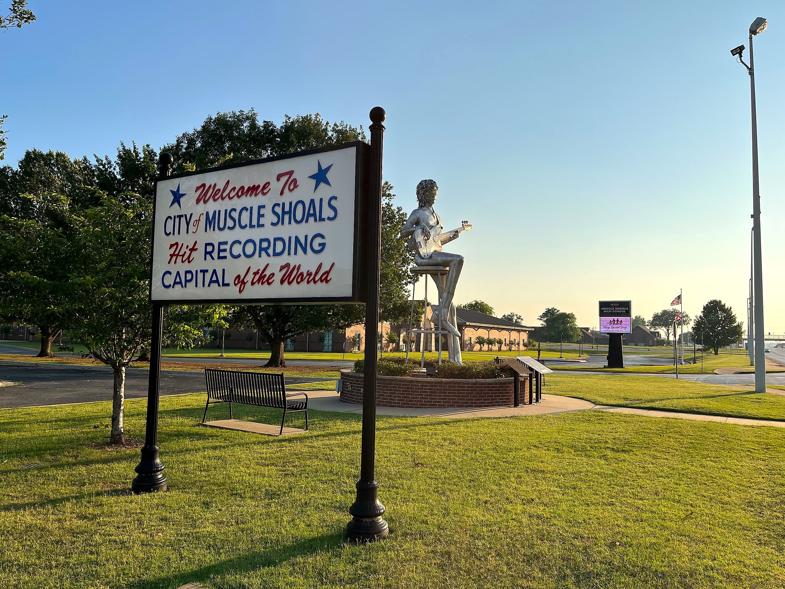 Muscle Shoals, Alabama. Editorial credit: Luisa P Oswalt / Shutterstock.com.