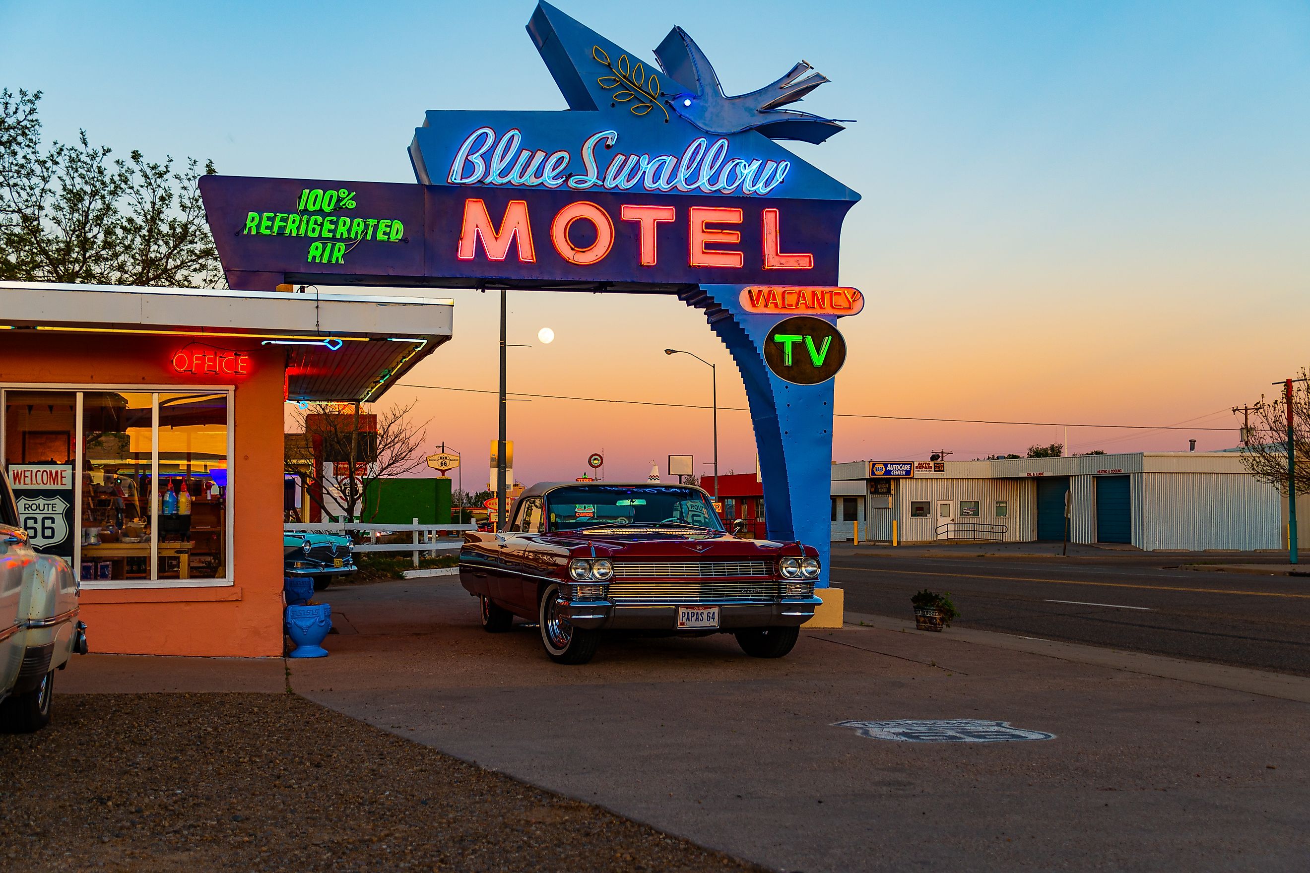 Tucumcari, New Mexico. Editorial credit: mcrvlife / Shutterstock.com