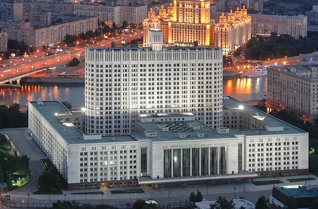 дом правительства российской федерации москва