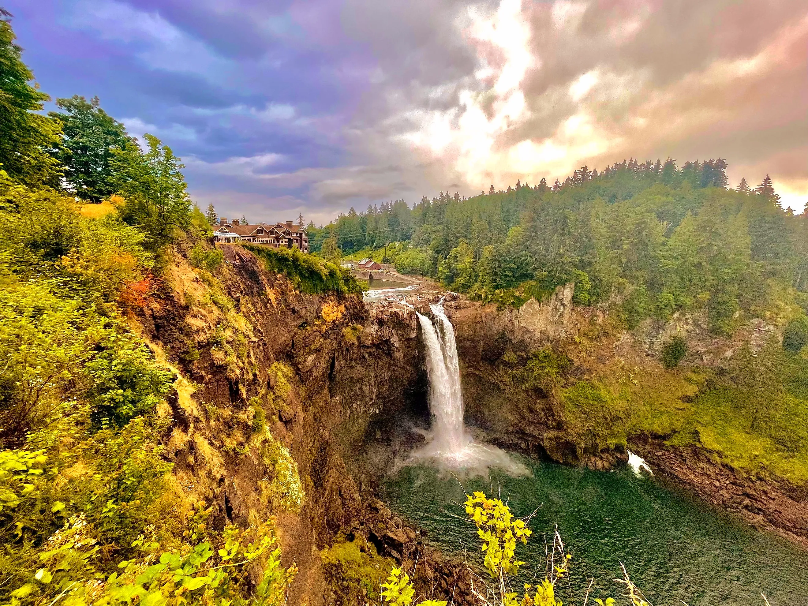 Snoqualmie Falls in Washington State. 