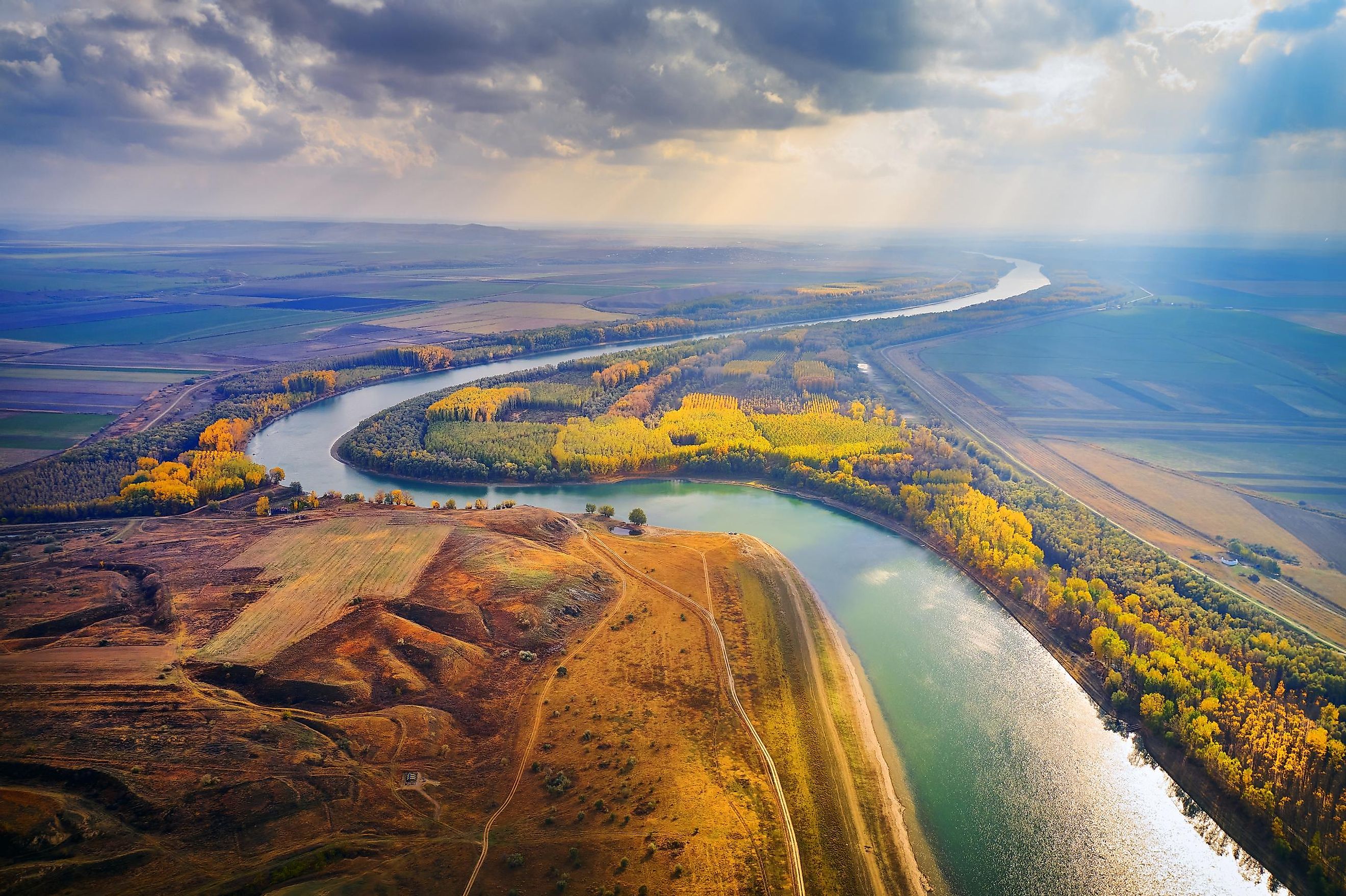 10 Longest Rivers In Europe WorldAtlas