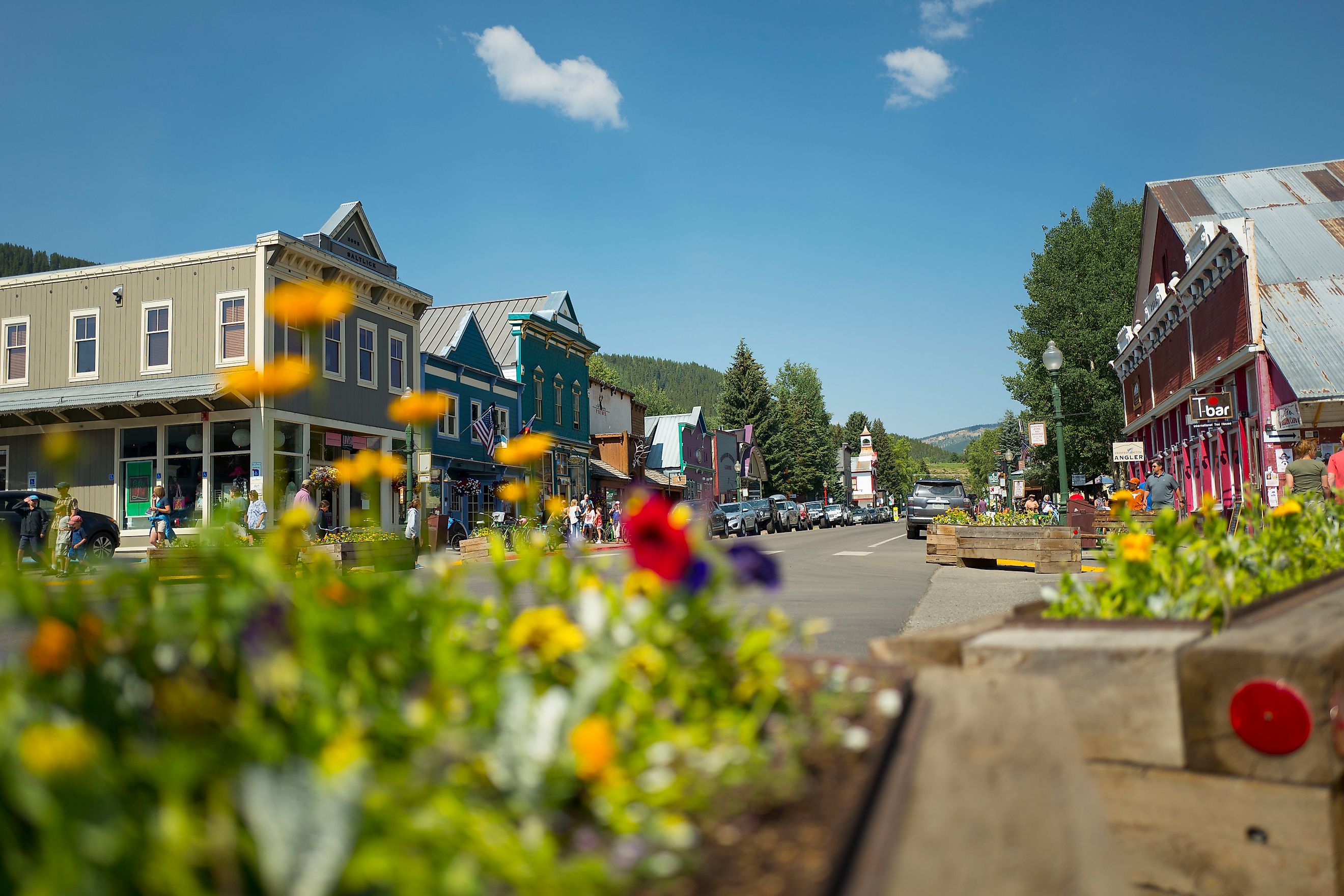 Crested Butte, Colorado, via DOUGBERRY / iStock.com