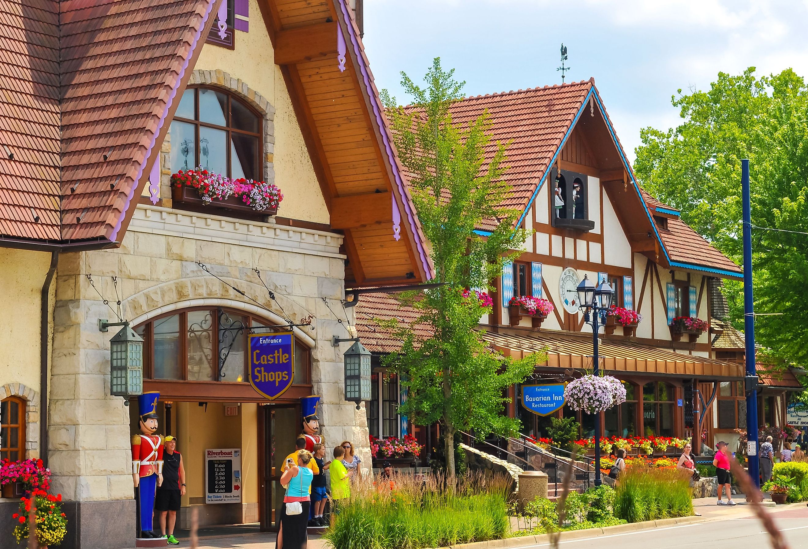 Bavarian Inn in Frankenmuth, Michigan. Image credit Kenneth Sponsler via Shutterstock.com
