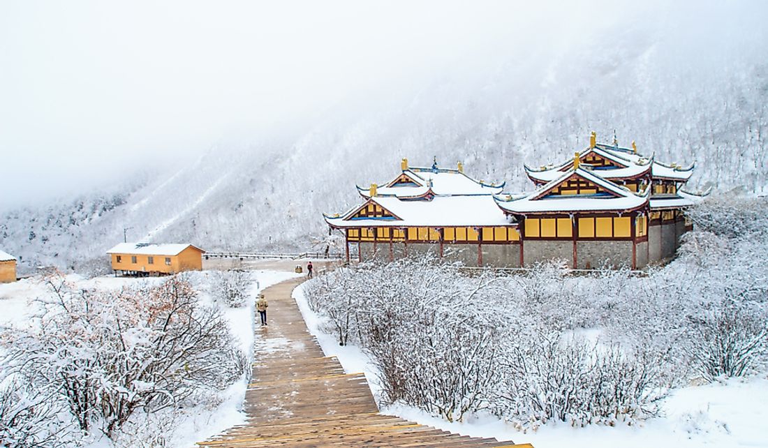 Does It Snow In China? WorldAtlas