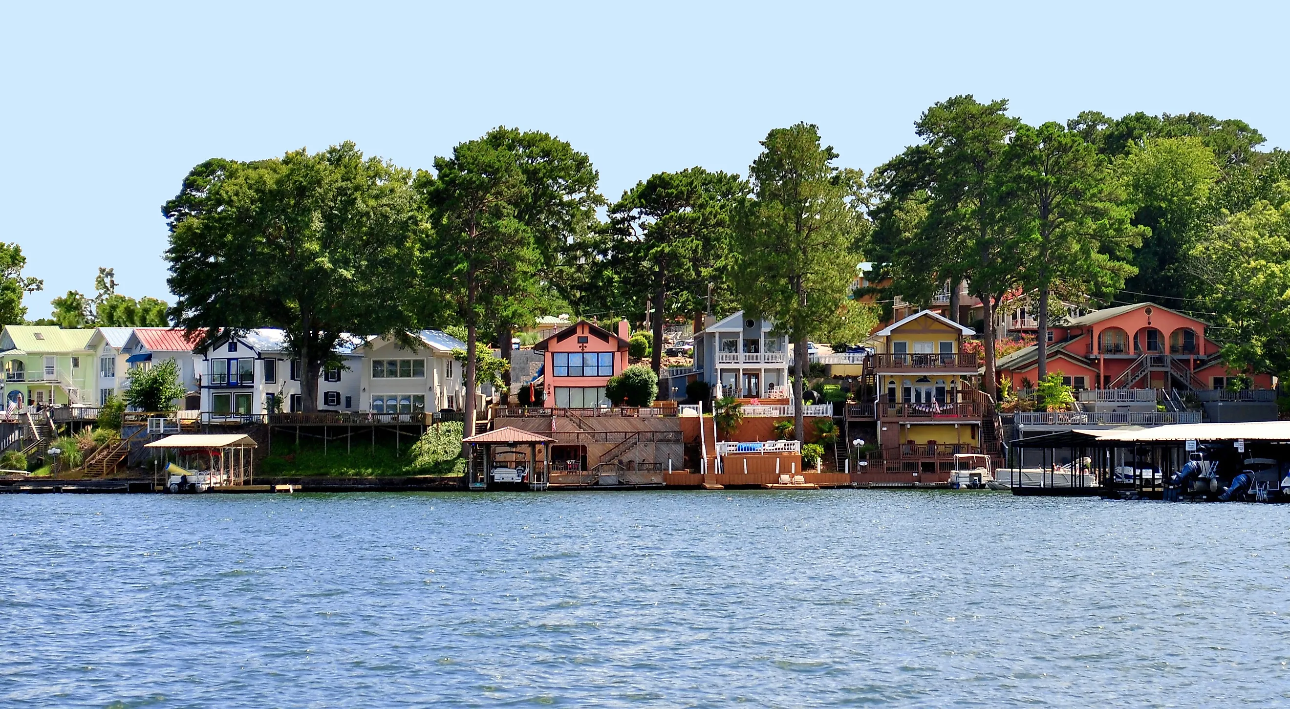 Lake Hamilton, Hot Springs, Arkansas.