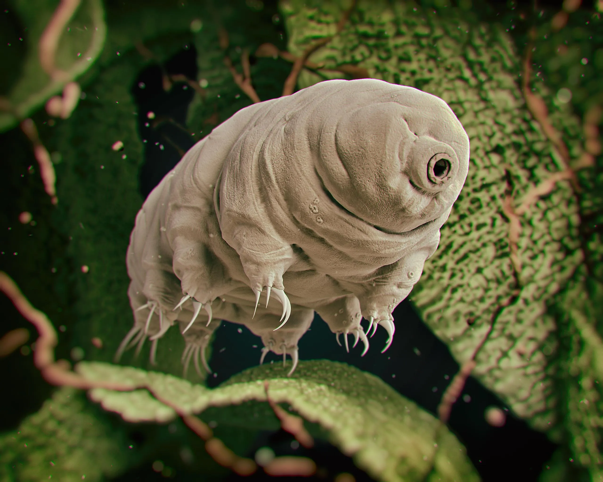 Tardigrades are a special kind of microorganisms that are capable of surviving anywhere.