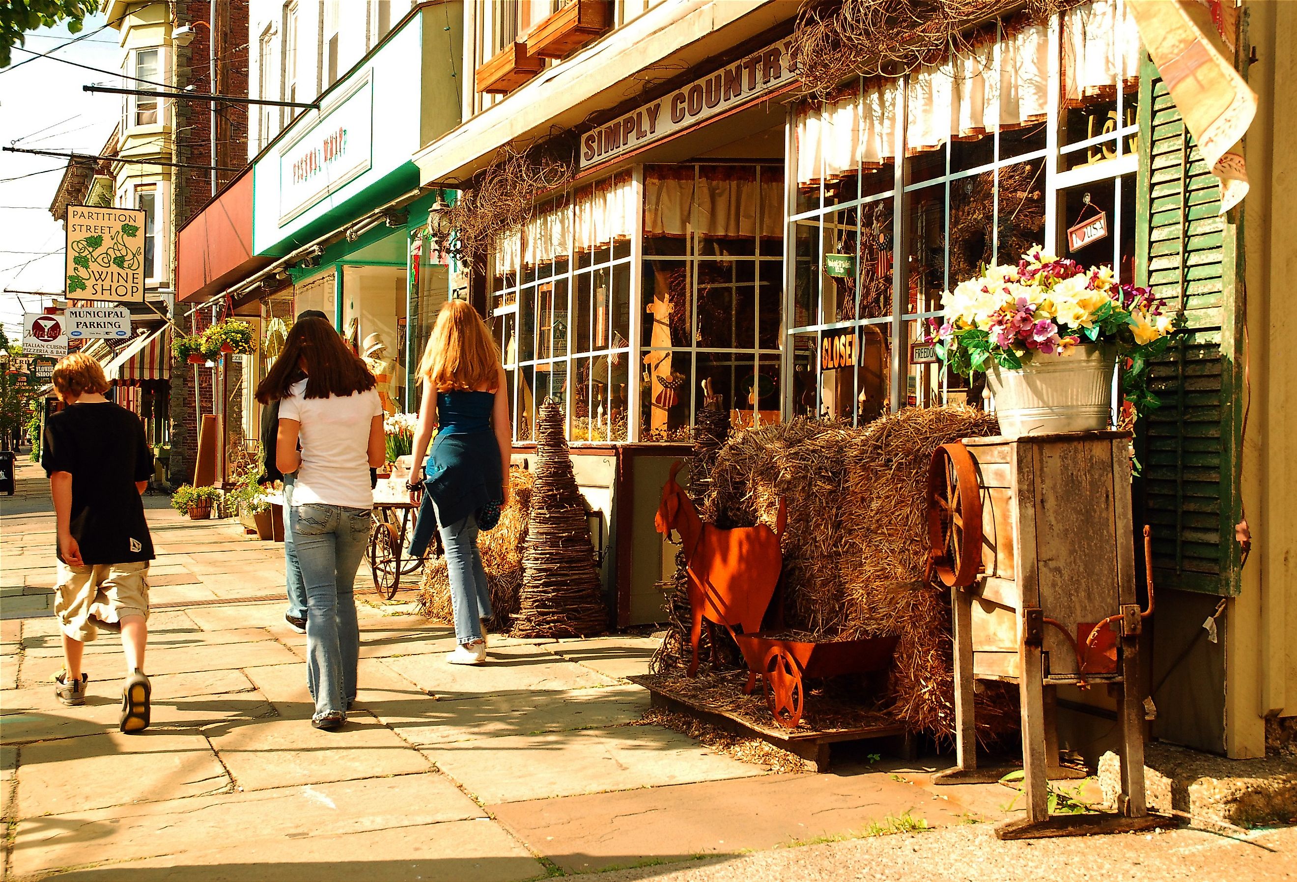 Downtown Saugerties, New York. Image credit James Kirkikis via Shutterstock