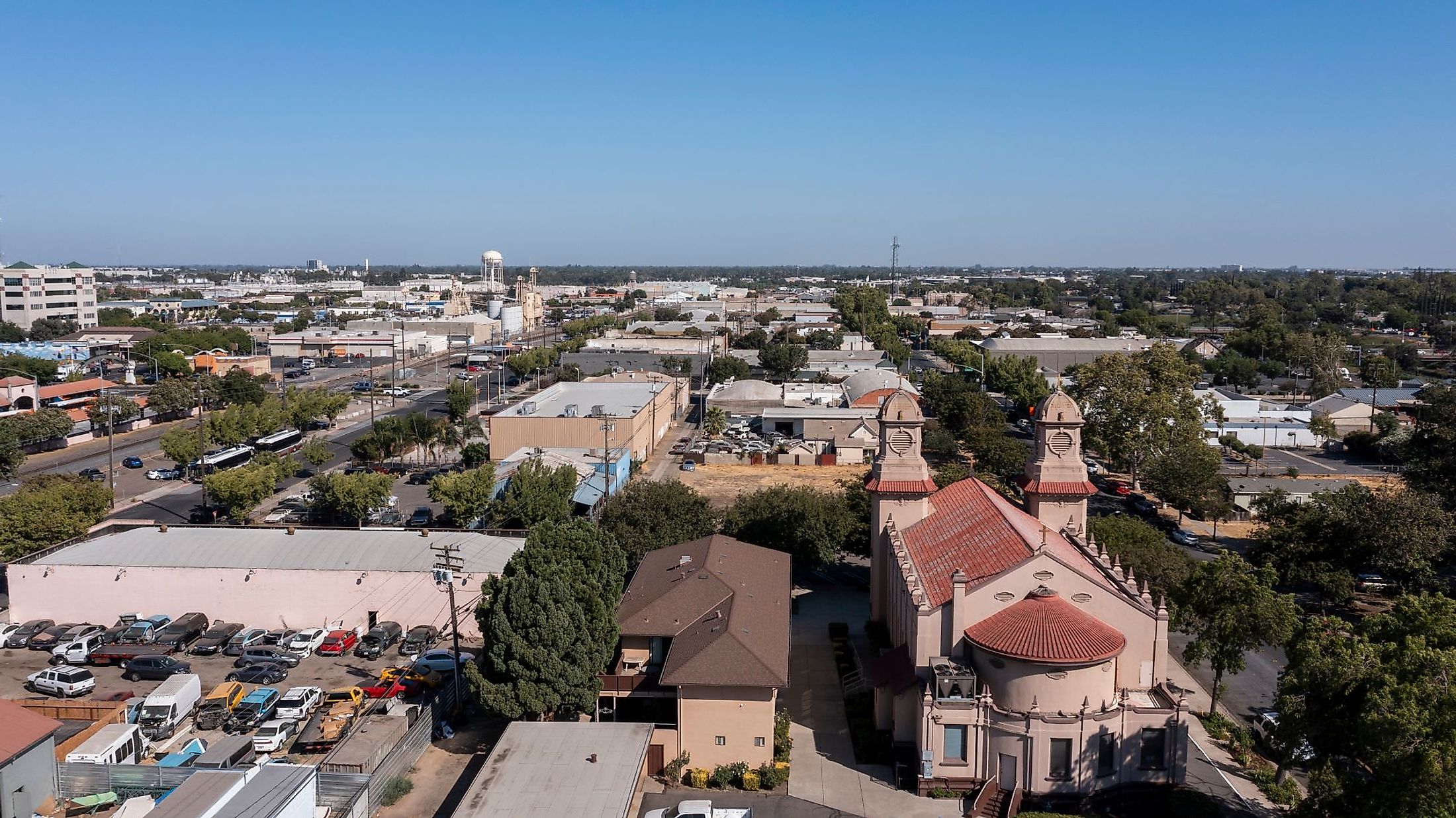 Modesto California WorldAtlas