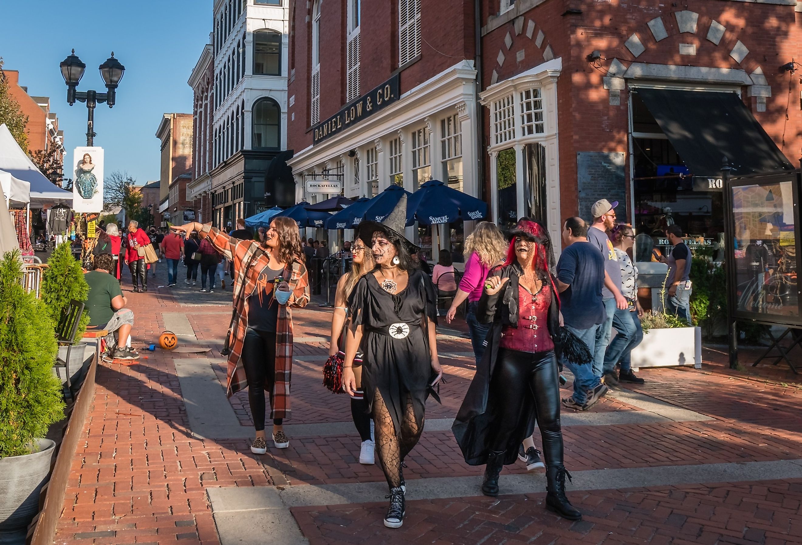 People visit the annual Haunted Happenings event in Salem, Massachusetts. Image credit Heidi Besen via Shutterstock