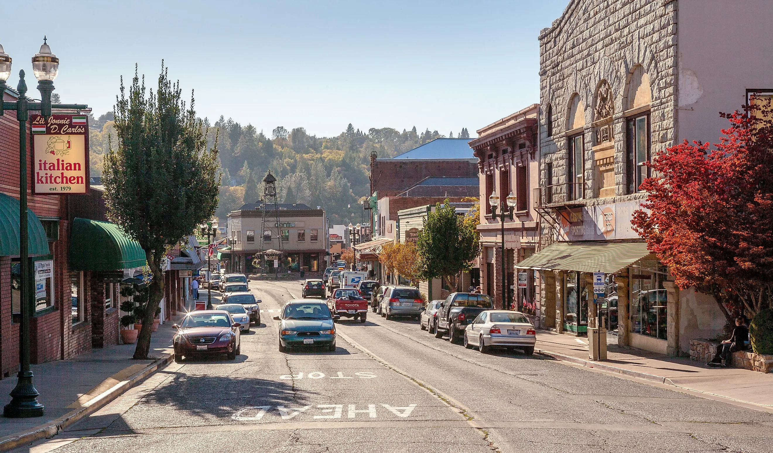 Mainstreet in Historic town of Placerville, California, via Laurens Hoddenbagh / Shutterstock.com