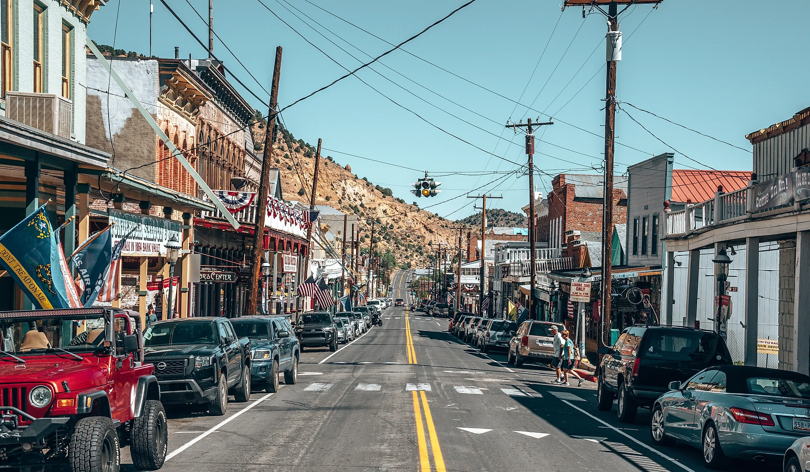 Downtown Virginia City, Nevada. Image credit Pandora Pictures via Shutterstock